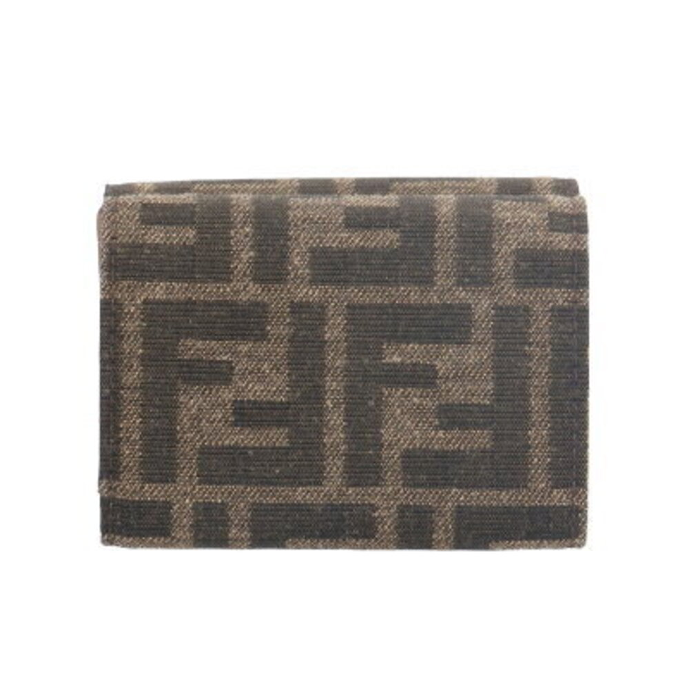 Fendi Baguette Zucca Tri fold Wallet - Picture 2 of 5